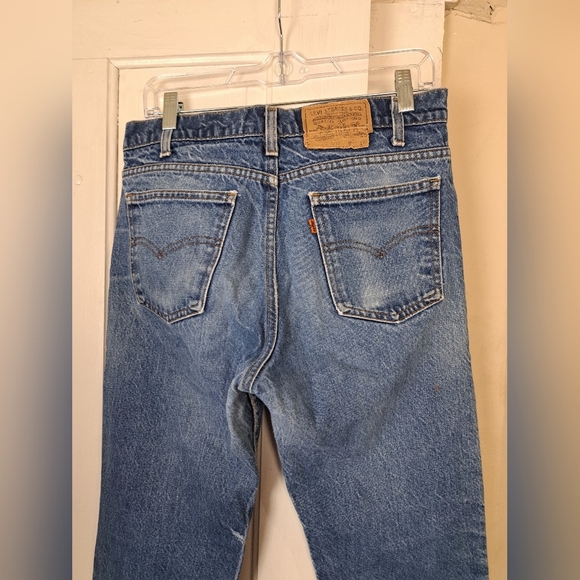 Vintage '87s Levi's 509 Orange Tab Jeans W32 L30 - Picture 4 of 16